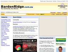 Tablet Screenshot of bardenridge.com.au